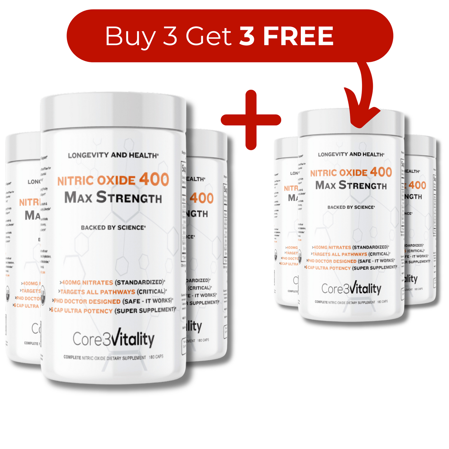 NITRIC OXIDE 400 6-month supply