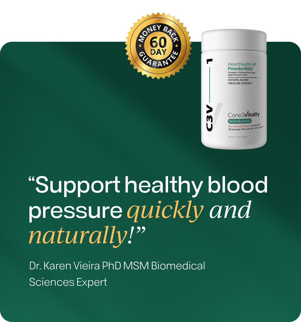 Lower blood pressure quickly and naturally
