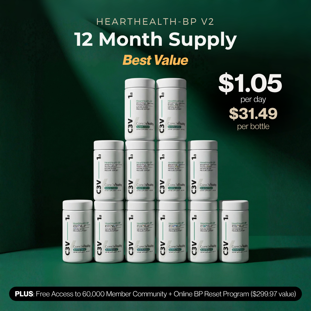 HeartHealth-BPv2 – 12 month supply