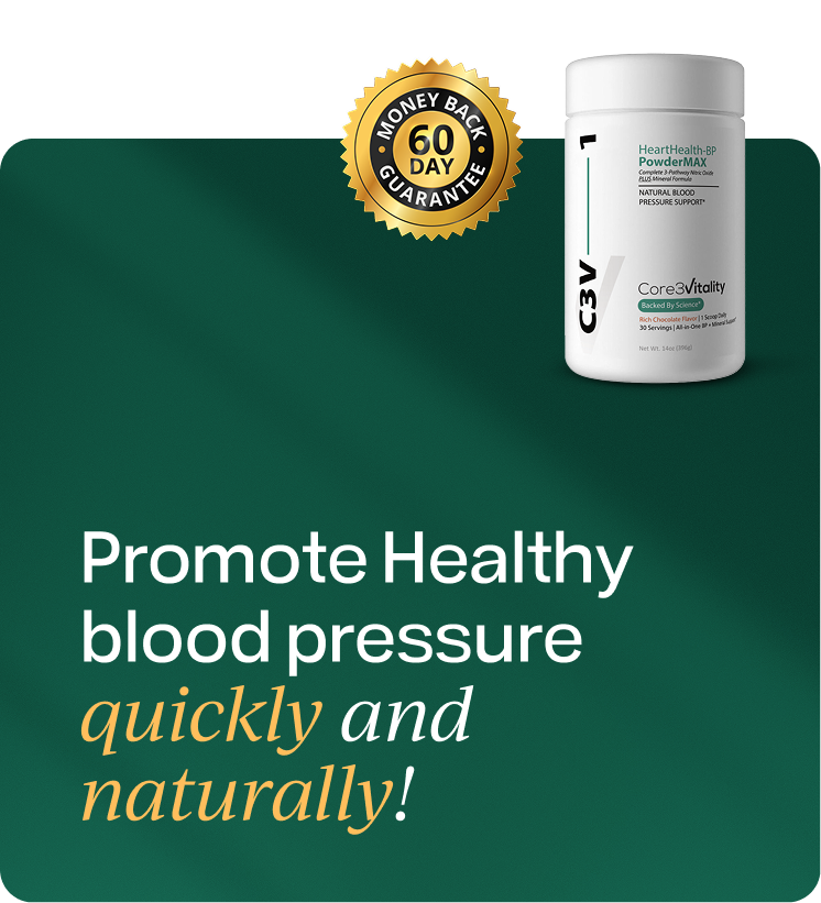 Lower blood pressure quickly and naturally